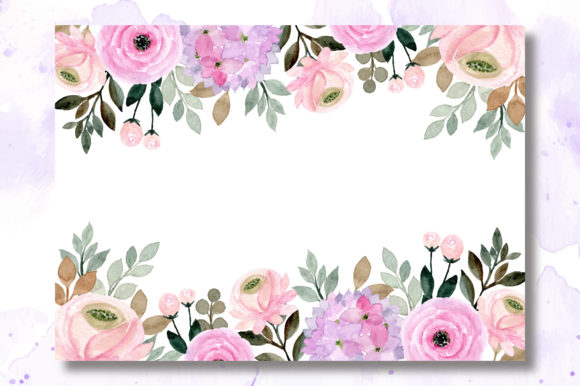 Download Digital Clipart Floral Watercolor Part.3 - Digital Collection