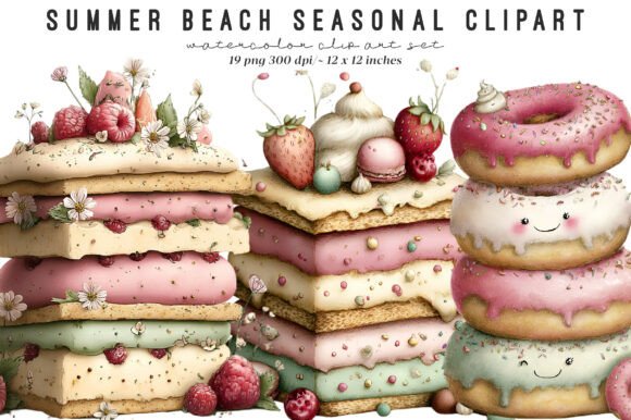 Download Summer Beach Seasonal Clipart - Premium Resources